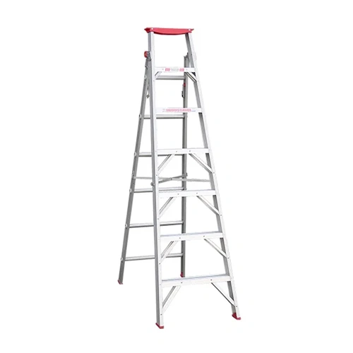 Indalex 7 Steps 150kg Rated Industrial Dual Purpose Aluminium Step Ladder