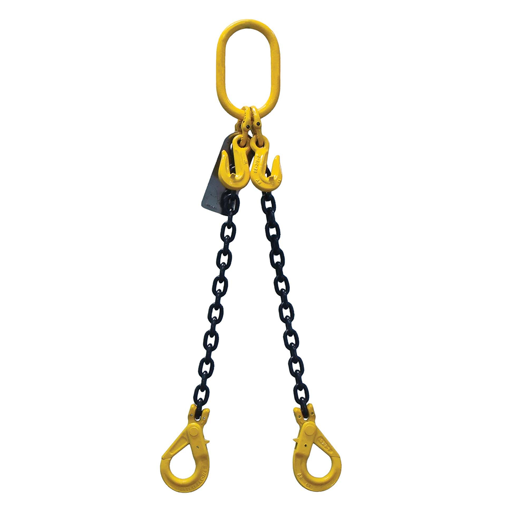 2 Metre Two-Leg Chain Sling - 8mm Grade 80