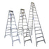 Indalex Double Sided Aluminium Step Ladder - 150kg or 180kg Rated
